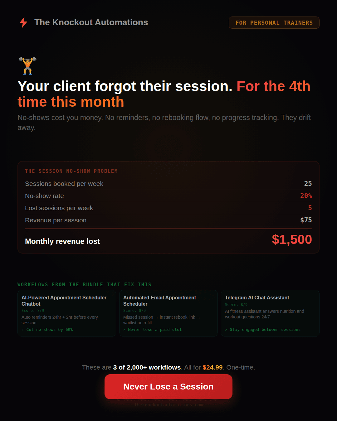 Personal Trainer automation pack